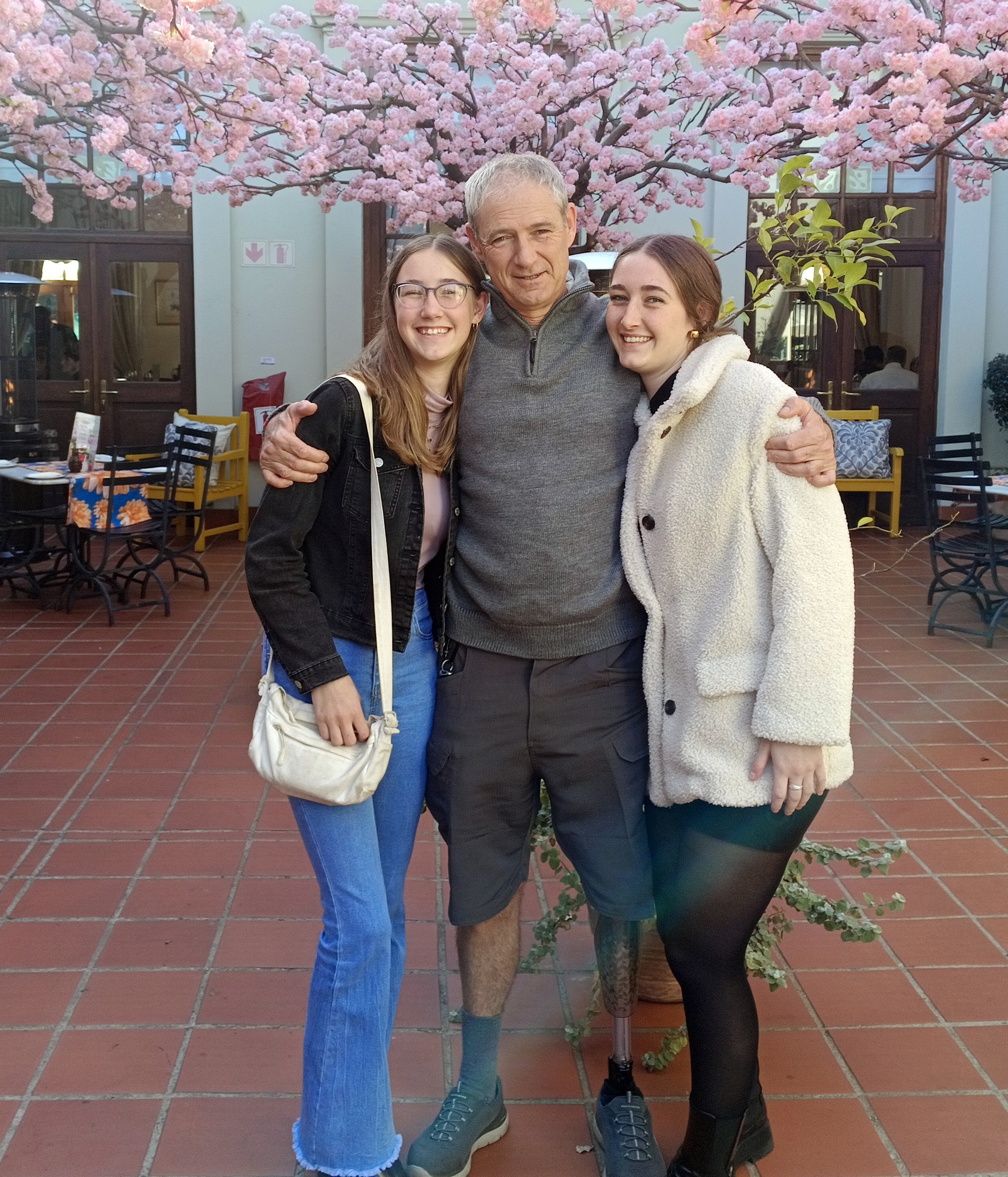 Phil with family