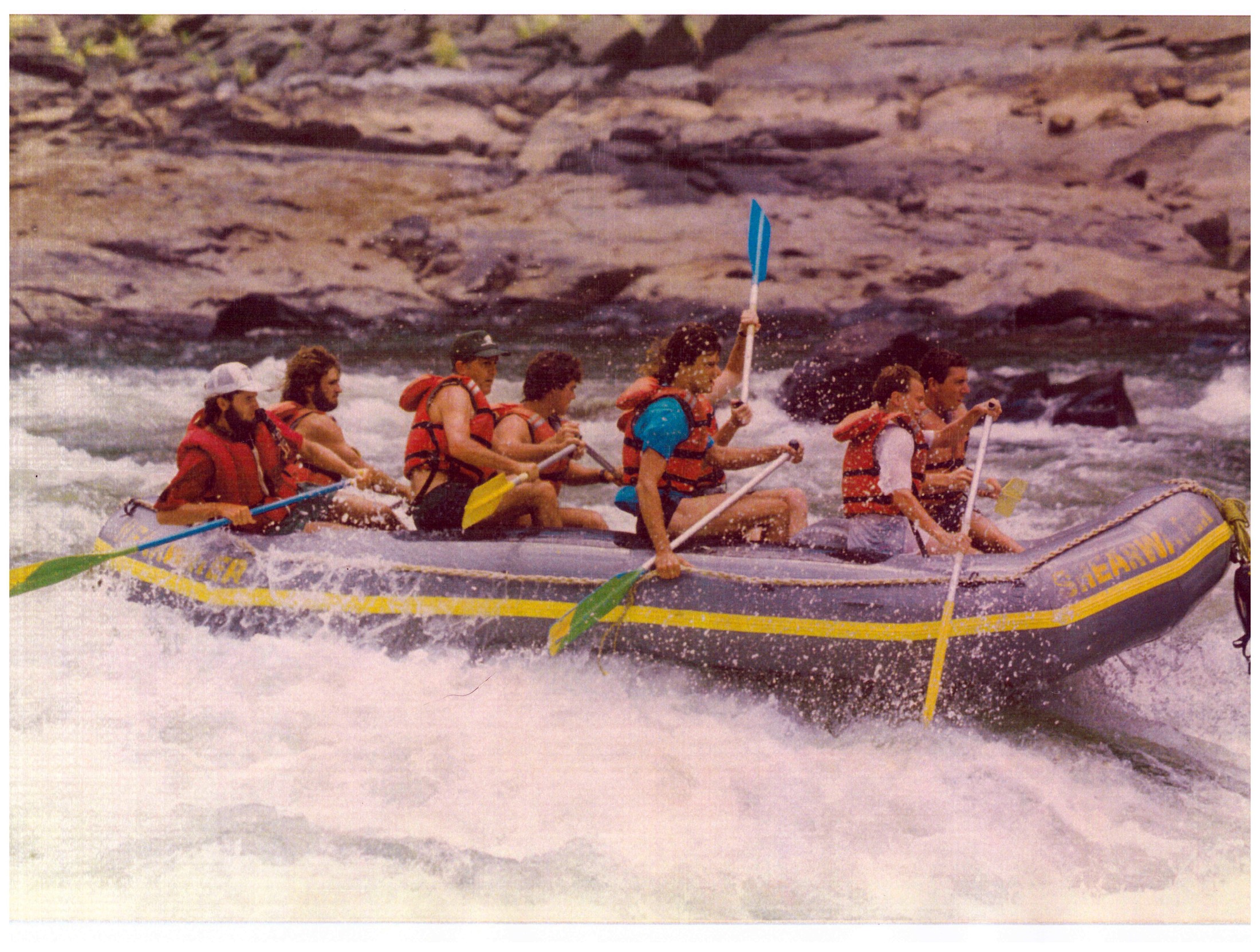 Getting ready for the river